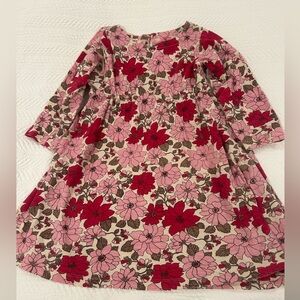 Pink Chicken Girls Long Sleeve Dress, Size 7.